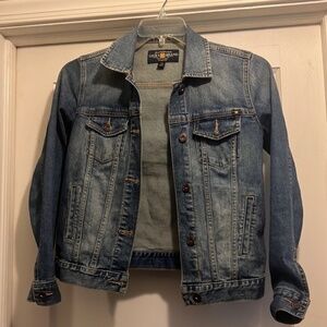 Lucky brand denim jacket size large